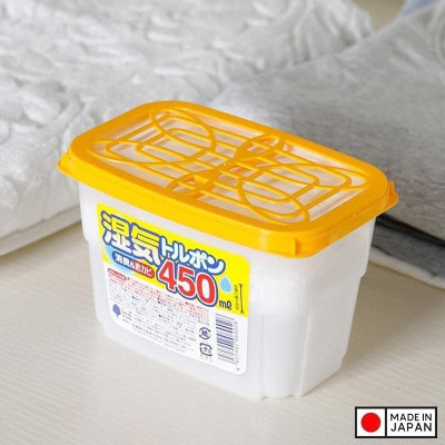 Set 03 Hộp hút ẩm, khử mùi, chống mốc Kokubo 450ml - Hàng nội địa Nhật Bản.
