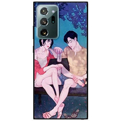 Ốp lưng dành cho Samsung Galaxy Note 20 Ultra mẫu Cặp Đôi Chill