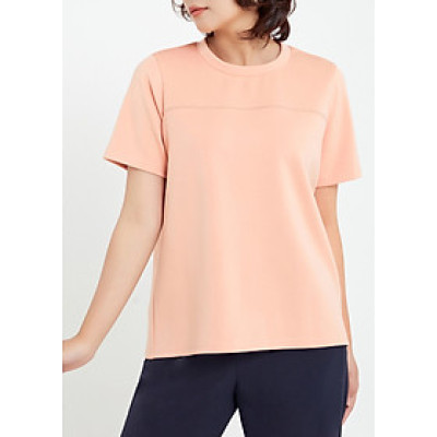 Áo Thun Nữ Tay Ngắn Viền Chỉ Ngực Maxivic, La Mộc - LM0122305