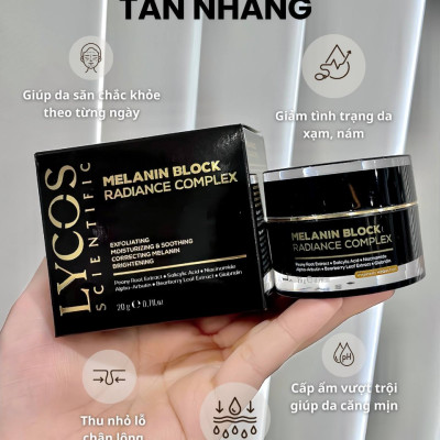 Combo Lycos Dành Cho Da Mỏng Yếu (Kem Face Meso Lycos - Kem Nám Đêm Lycos - Dưỡng Ẩm Lycos