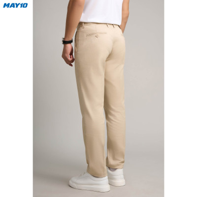 Quần kaki nam May 10 không ly mã 020124264KL 1KD