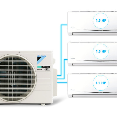 [Free Lắp HCM] Hệ Thống Máy Lạnh Multi S Daikin Inverter Combo MKC70SVMV/CTKC35RVMV+CTKC35RVMV+CTKC35RVMV Gas R32 Treo Tường 1 Chiều Lạnh Hàng Chính Hãng