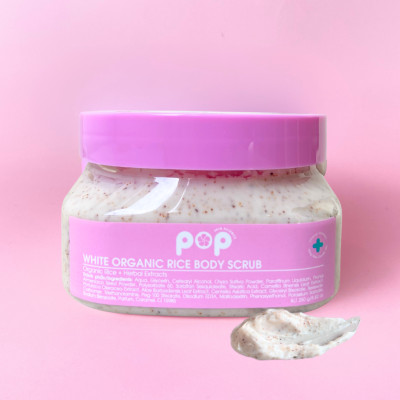 Scrub Gạo Hữu Cơ Tẩy Tế Bào Da Chết POP
