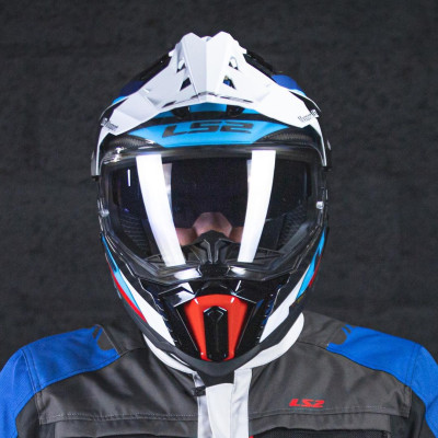 Mũ Bảo Hiểm Cào Cào LS2 MX701 Explorer Carbon