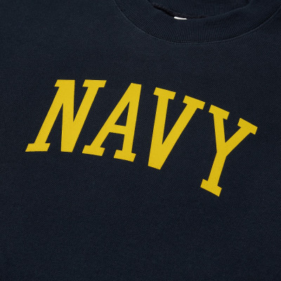 Áo tay dài Mmlg Navy Sweat (Authentic Navy) - Áo Hoodie Sweater cho nam, nữ, unisex - MMLGS013