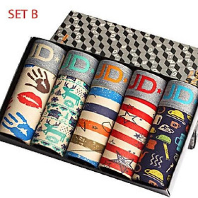 Hộp 5 quần sịp nam cotton đủ size Quảng Châu