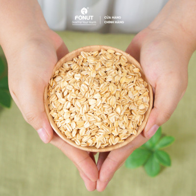 Yến Mạch tươi Oats cán dẹp tự nhiên Úc Fonut túi 500g