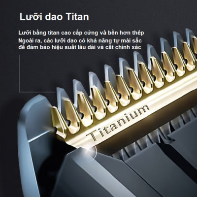 Tông đơ cắt tóc cao cấp Philips HC9450 Công nghệ Auto Turbo Series 9000 - HÀNG NHẬP KHẨU