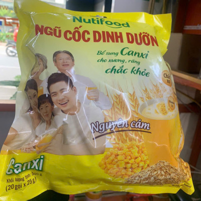 Combo 2 Túi Ngũ Cốc Dinh Dưỡng Nguyên Cám Nutifood Canxi 500g – Giúp Xương Chắc Khỏe – Hàng Chính Hãnghắc Khỏe.