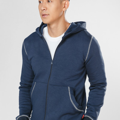 Áo Khoác Nam Có Big Size (Over size) màu xanh đậm