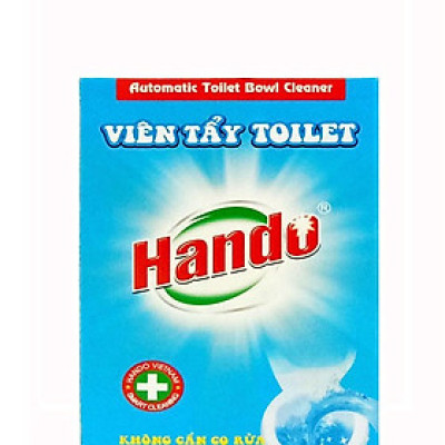 Viên tẩy toilet sạch thơm thơm sạch Hando 400 lần xả nước