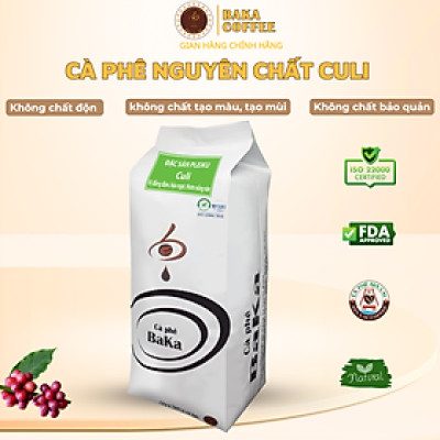 Cà Phê Nguyên Chất Baka - Culi (Bì 500g)