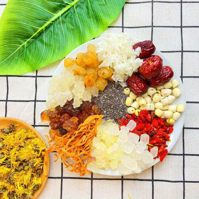 Set Nguyên Liệu Nấu Chè Dưỡng Nhan 25 30 Chén VietTin Mart