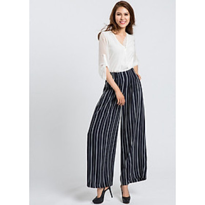 Quần Ống Rộng Palazzo Hity PAN030 (Xanh Thủy Thủ Sailor)