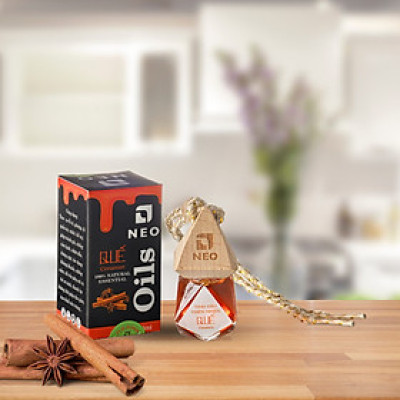 Tinh dầu treo Quế NEO nguyên chất-  tinh dầu treo xe, tinh dầu treo phòng - 8ml