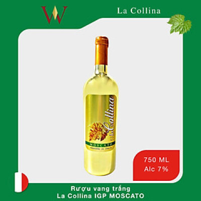 Rượu vang trắng La Collina IGP Moscato 750ml