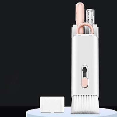 Bộ vệ sinh bàn phím tai nghe điện thoại đa năng 7 trong 1 siêu tiện lợi nhỏ gọn dễ mang theo DRU - Hàng Chính Hãng