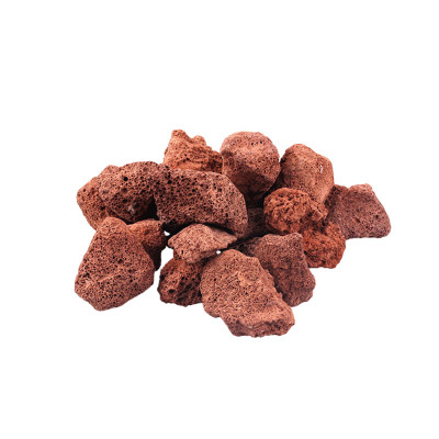 Đá nham thạch đỏ Trung Quốc cỡ to lọc nước cho bể cá cảnh 500Gr