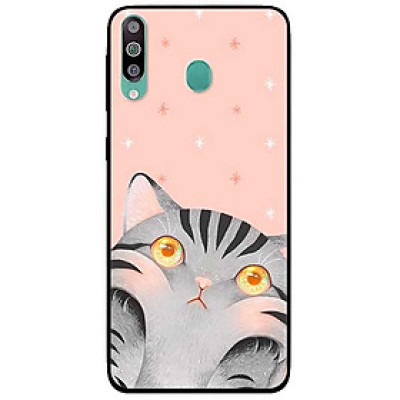 Ốp lưng dành cho Samsung M30 mẫu Mèo Hồng