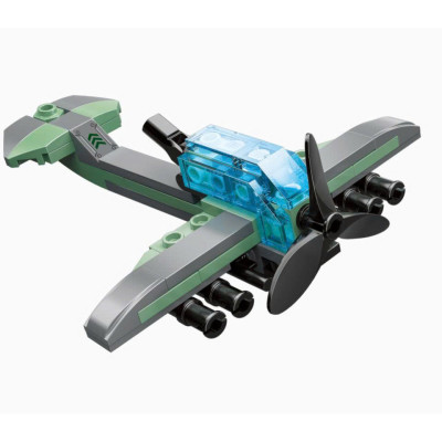 Đồ chơi - QMAN - 42207 Bộ đồ chơi xếp hình mô hình xe quâ.n sự- giao lẻ 1 mẫu ngẫu nhiên