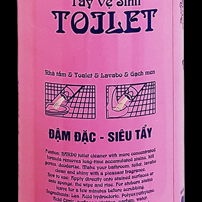 Nước tẩy rửa bồn cầu đậm đặc Hando 960ml 