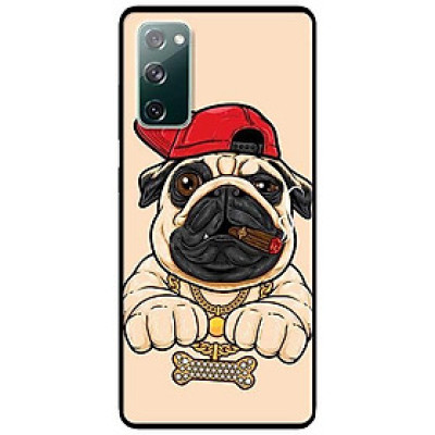 Ốp lưng dành cho Samsung A90 - Samsung S20 FE mẫu Pulldog Hiphop Nền Vàng