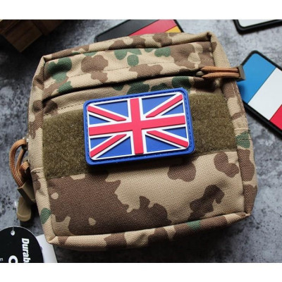Patch_miếng dán velcro PVC cờ các nước_chiến thuật