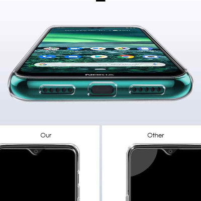 Ốp lưng silicon dẻo cho Nokia 2.3 hiệu Ultra Thin trong suốt mỏng 0.6mm độ trong tuyệt đối chống trầy xước - Hàng nhập khẩu