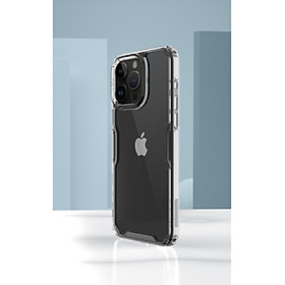 Ốp lưng dành cho iPhone 16 Pro Max, iPhone 16 Pro, iPhone 16 Plus, iPhone 16 hiệu NILLKIN Nature TPU Pro trong suốt chống sốc cao cấp - Hàng chính hãng.