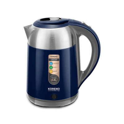Ấm Siêu Tốc KORENO KN-258 - Ấm Đun Nước Dung Tích 2.2L Hàng Chính Hãng Bảo Hành 12 Tháng