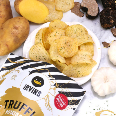 Khoai tây chiên nấm truffle IRVINS 70g