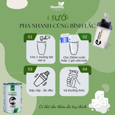 "COMBO 2" Protein Healthy Bean - Tiết Kiệm 90K