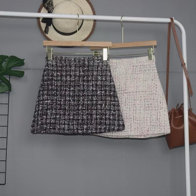 Chân váy chữ A dáng ngắn lấp lánh thời trang