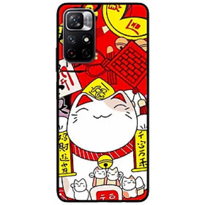 Ốp lưng dành cho Xiaomi Redmi Note 11 5G - Redmi Note 11T - Redmi Note 11S - Mèo Vui Vẻ