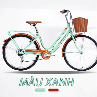 Xe đạp TEKKO C200S 26 inch, Khung thép cao cấp (Phù hợp với người cao từ 1m45 trở lên)
