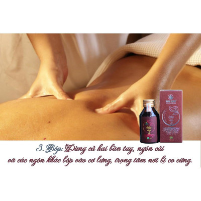 Tinh dầu xoa bóp Thất Diệp Chi - Hoa Nén - Giảm đau lưng, nhức mỏi, bầm tím - 100ml