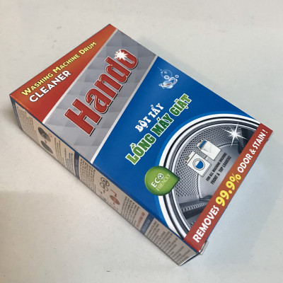 Hộp 2 gói tẩy lồng máy giặt siêu sạch Hando