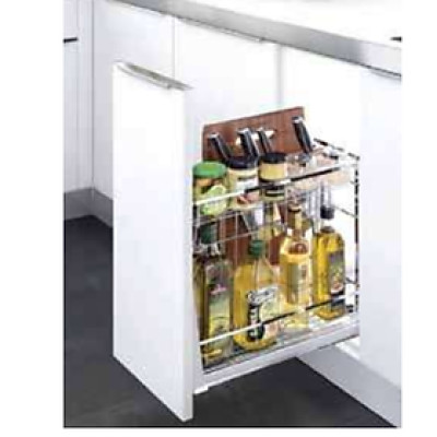 GIÁ DAO THỚT CHAI LỌ ĐA NĂNG NAN DẸT INOX SUS304HL EURONOX EU2.35.304 - HÀNG CHÍNH HÃNG