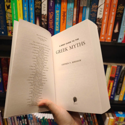 Sách - A Brief Guide to the Greek Myths by Stephen P. Kershaw - Non-fiction General, History & Culture, tiếng Anh