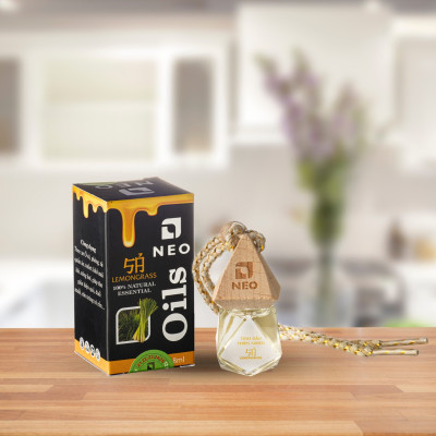 Tinh dầu Sả Java nguyên chất -  tinh dầu treo xe, tinh dầu treo phòng- 8ml