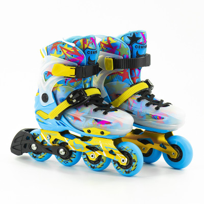 [Tặng Bảo Hộ Tay Chân] Giày Patin Trẻ Em Centosy Kid Pro, Form Nhựa, Độ Chịu Lực Cao, Có Khóa Bánh Cho Bé