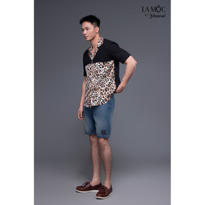 Quần nam jean ngắn xanh đậm