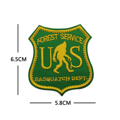 Patch_velcro gấu bắc cực_cắm trại_phong cảnh_chiến thuật_dã ngoại