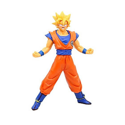 Mô hình DragonBall : Songoku tóc vàng dang tay cao 17cm
