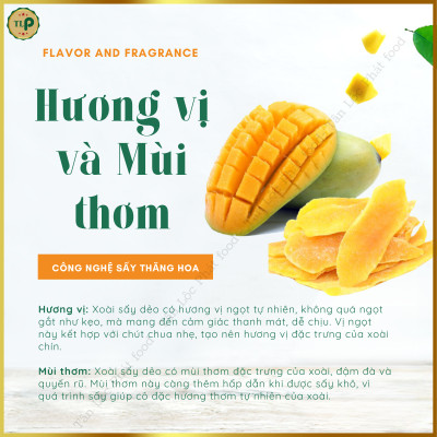 XOÀI SẤY DẺO TÂN LỘC PHÁT BỊCH 150G - THƠM DẺO KHÔNG XƠ - ĐỒ ĂN VẶT YÊU THÍCH