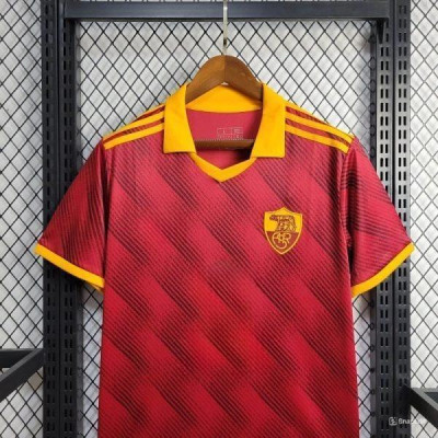 Áo Bóng Đá AS Roma 2024/2025 - Sân Nhà bản cao cấp vải Cotton Polyester