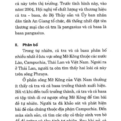 Kỹ Thuật Nuôi Cá Tra Và Cá Basa Trong Ao  - VL