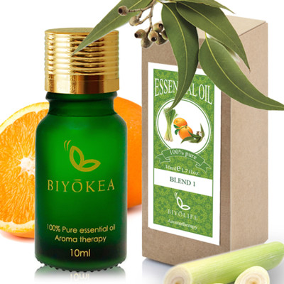 Tinh Dầu Hỗn Hợp Biyokea 1: Cam + Sả + Khuynh Diệp (10ml)