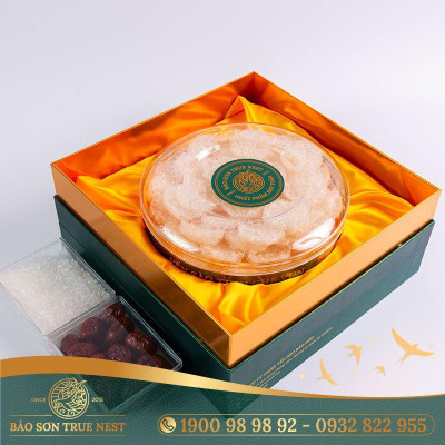 TỔ YẾN TINH CHẾ VỤN TRÒN - HỘP 100GR - BẢO SƠN TRUE NEST