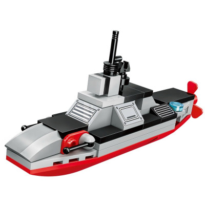 QMAN 42205  - Bộ lắp ráp Tàu sân bay chạy bằng năng lượng hạt nhân (lẻ ngẫu nhiên mẫu)